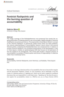 Feminist flashpoints and the burning question of accountability