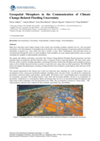 Geospatial Metaphors in the Communication of Climate Change-Related Flooding Uncertainty