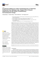 Geochemical Behavior of Rare Earth Elements in Tidal Flat Sediments from Qidong Cape, Yangtze River Estuary: Implications for the Study of Sedimentary Environmental Change