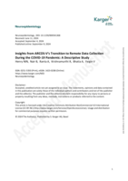 Insights from ARCOS-V's Transition to Remote Data Collection During the COVID-19 Pandemic: A Descriptive Study