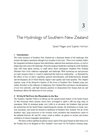 The Hydrology of Southern New Zealand