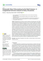Sustainable Water Policymaking for the Hotel Industry: A Longitudinal Network Analysis of Policy Documents