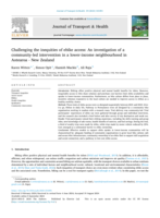 Challenging the inequities of ebike access: An investigation of a community-led intervention in a lower-income neighbourhood in Aotearoa - New Zealand