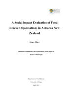 A social impact evaluation of food rescue organisations in Aotearoa New Zealand