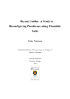 Beyond justice: A study in reconfiguring providence along Thomistic paths