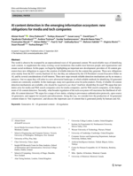 AI content detection in the emerging information ecosystem: new obligations for media and tech companies