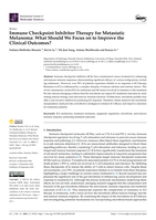 Immune Checkpoint Inhibitor Therapy for Metastatic Melanoma: What Should We Focus on to Improve the Clinical Outcomes?