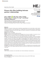 Picture this: Men building intimate partner relationships