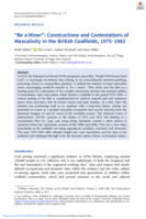 "Be a Miner": Constructions and Contestations of Masculinity in the British Coalfields, 1975–1983