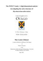 The INFECT study: A high dimensional analysis investigating the early clearance of Mycobacterium tuberculosis