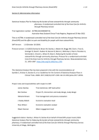 Statistical Analysis Plan for Reducing the burden of knee osteoarthritis through community pharmacy: A randomised controlled trial of the Knee Care for Arthritis through Pharmacy Service