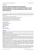 Chemsex Session Typologies and Associated Sociodemographic Factors in Sexual Minority Men: Latent Class Analysis From a Cultural Perspective Using a Cross-Sectional Survey