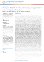 The impact of COVID-19 on the understanding, management and treatment of post-viral conditions
