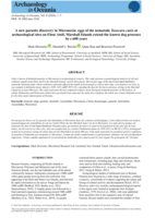 A new parasite discovery in Micronesia: eggs of the nematode Toxocara canis at archaeological sites on Ebon Atoll, Marshall Islands extend the known dog presence by c.600 years