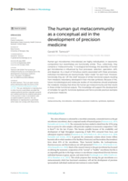 The human gut metacommunity as a conceptual aid in the development of precision medicine