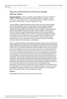 Structure and mechanism of Zorya anti-phage defense system