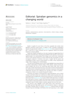 Editorial: Spiralian genomics in a changing world