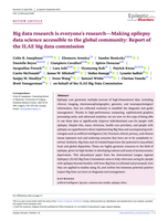 Big data research is everyone's research—Making epilepsy data science accessible to the global community: Report of the ILAE big data commission