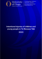 Intentional injuries of children and young people in Te Manawa Taki 2023