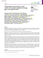Telemedicine networks for acute stroke: an analysis of global coverage, gaps and opportunities