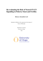 Re-evaluating the role of neural STAT3 signalling in puberty onset and fertility