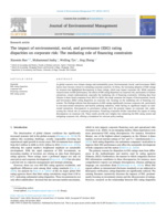 The impact of environmental, social, and governance (ESG) rating disparities on corporate risk: The mediating role of financing constraints