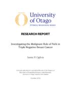 Investigating the Malignant Role of Fn14 in Triple Negative Breast Cancer