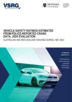 Vehicle safety ratings estimated from police-reported crash data: 2024 Evaluation: Australian and New Zealand crashes during 1987-2022