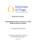 Understanding the role of astrocytes in a rare model of Parkinson's disease