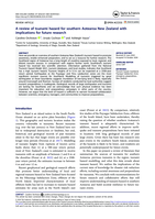 A review of tsunami hazard for southern Aotearoa New Zealand with implications for future research