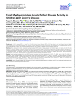 Fecal Myeloperoxidase Levels Reflect Disease Activity in Children With Crohn’s Disease