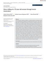 Mercy killing of a 72‐year‐old woman through heroin intoxication