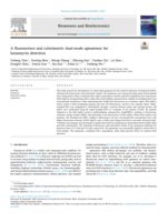 A fluorescence and colorimetric dual-mode aptasensor for kanamycin detection