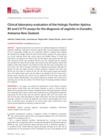 Clinical laboratory evaluation of the Hologic Panther Aptima BV and CV/TV assays for the diagnosis of vaginitis in Dunedin, Aotearoa New Zealand