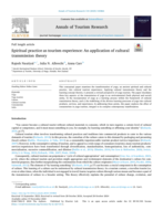 Spiritual practice as tourism experience: An application of cultural transmission theory
