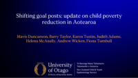 Shifting goal posts: Update on child poverty reduction in Aotearoa