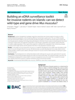 Building an eDNA surveillance toolkit for invasive rodents on islands: can we detect wild-type and gene drive Mus musculus?