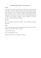 Mental disorder-related stigma: a lived experience lens