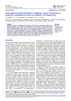 Inflammation and DNA methylation in Alzheimer’s disease: mechanisms of epigenetic remodelling by immune cell oxidants in the ageing brain