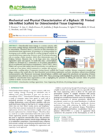 Mechanical and Physical Characterization of a Biphasic 3D Printed Silk-Infilled Scaffold for Osteochondral Tissue Engineering