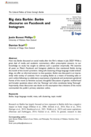 Big data Barbie: Barbie discourse on Facebook and Instagram