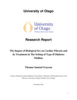 The Impact of Biological Sex on Cardiac Fibrosis and its Treatment in The Setting of Type-II Diabetes Mellitus