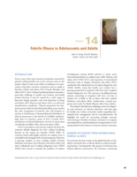Febrile illness in adolescents and adults