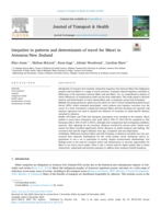 Inequities in patterns and determinants of travel for Māori in Aotearoa/New Zealand