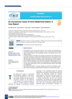 An uncommon cause of intra-abdominal sepsis: A case report