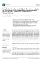Study Protocol for a Randomized Controlled Trial Investigating the Effects of the Daily Consumption of Ruminant Milk on Digestive Comfort and Nutrition in Older Women: The YUMMI Study
