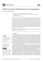 Vibrational Analysis of Building Structures with Irregularities