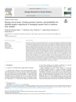 Staying cool at home: Cooling practices, barriers, and possibilities for disabled people's experiences of managing summer heat in Aotearoa New Zealand