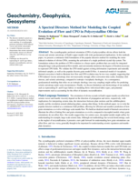 A Spectral Directors Method for Modeling the Coupled Evolution of Flow and CPO in Polycrystalline Olivine