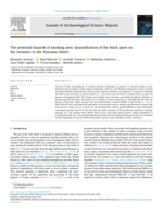 The potential hazards of smoking pots: Quantification of the black paint on the ceramics in the Atacama Desert